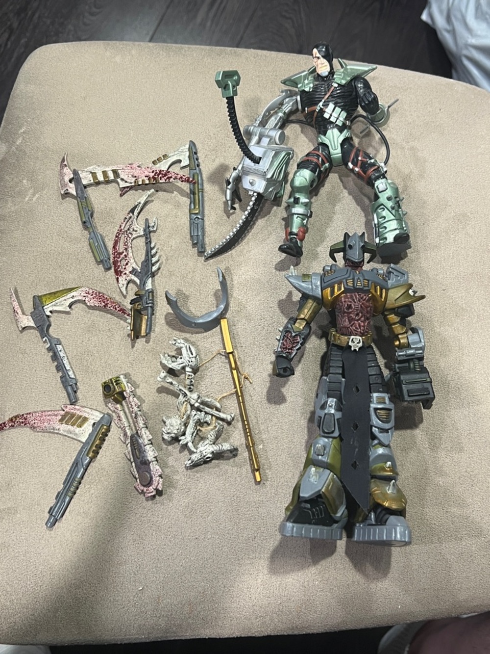 McFarlane Toys Spawn Chainsaw The Curse Series 3 & Zombie 6" Figure set of 2